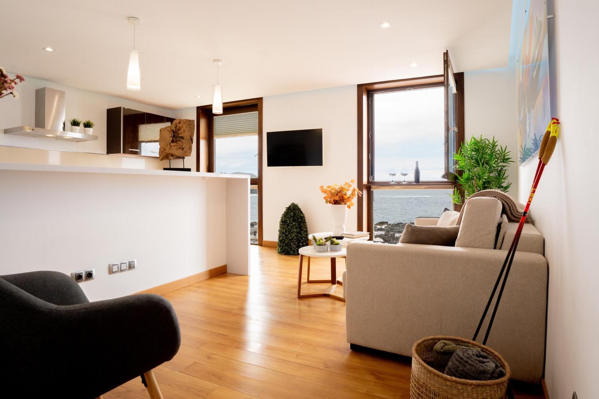 Modern Sea Front Apartment In Garachico 3 Екстериор снимка